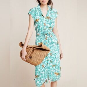 Anthropologie Maeve Catherine Shirtdress